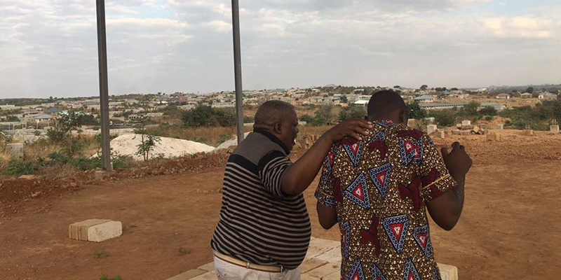 Praying on the land